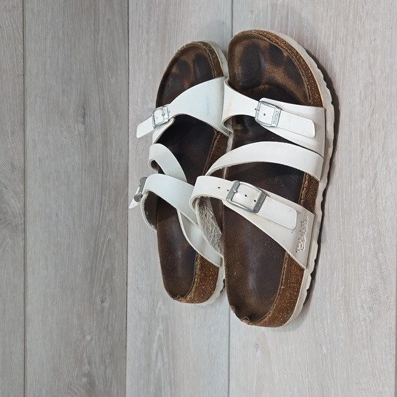 Birki's by Birkenstock Women Sandals Flats shoes sz 38/7 Narrow - Picture 2 of 14